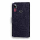 For Motorola Moto E6 Plus Tiger Embossing Pattern Horizontal Flip Leather Case with Holder & Card Slots & Wallet(Black) - 3