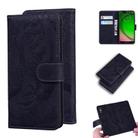 For Motorola Moto G7 Play (EU Version) Tiger Embossing Pattern Horizontal Flip Leather Case with Holder & Card Slots & Wallet(Black) - 1