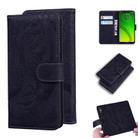 For Motorola Moto G7 Power (EU Version) Tiger Embossing Pattern Horizontal Flip Leather Case with Holder & Card Slots & Wallet(Black) - 1