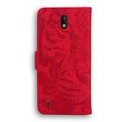 For Nokia 1.3 Tiger Embossing Pattern Horizontal Flip Leather Case with Holder & Card Slots & Wallet(Red) - 3