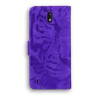 For Nokia 1.3 Tiger Embossing Pattern Horizontal Flip Leather Case with Holder & Card Slots & Wallet(Purple) - 3