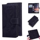 For Nokia 3.2 Tiger Embossing Pattern Horizontal Flip Leather Case with Holder & Card Slots & Wallet(Black) - 1