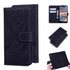 For Nokia 4.2 Tiger Embossing Pattern Horizontal Flip Leather Case with Holder & Card Slots & Wallet(Black) - 1