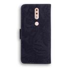 For Nokia 4.2 Tiger Embossing Pattern Horizontal Flip Leather Case with Holder & Card Slots & Wallet(Black) - 3