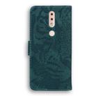 For Nokia 4.2 Tiger Embossing Pattern Horizontal Flip Leather Case with Holder & Card Slots & Wallet(Green) - 3