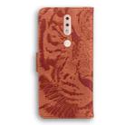 For Nokia 4.2 Tiger Embossing Pattern Horizontal Flip Leather Case with Holder & Card Slots & Wallet(Brown) - 3