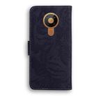 For Nokia 5.3 Tiger Embossing Pattern Horizontal Flip Leather Case with Holder & Card Slots & Wallet(Black) - 3