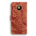 For Nokia 5.3 Tiger Embossing Pattern Horizontal Flip Leather Case with Holder & Card Slots & Wallet(Brown) - 3