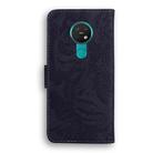 For Nokia 6.2 / 7.2 Tiger Embossing Pattern Horizontal Flip Leather Case with Holder & Card Slots & Wallet(Black) - 2