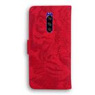 For Sony Xperia 1 Tiger Embossing Pattern Horizontal Flip Leather Case with Holder & Card Slots & Wallet(Red) - 3