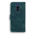 For Sony Xperia 1 Tiger Embossing Pattern Horizontal Flip Leather Case with Holder & Card Slots & Wallet(Green) - 3