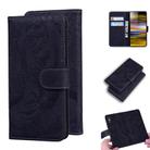 For Sony Xperia 10 Plus Tiger Embossing Pattern Horizontal Flip Leather Case with Holder & Card Slots & Wallet(Black) - 1