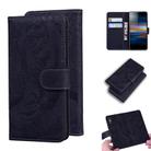 For Sony Xperia L3 Tiger Embossing Pattern Horizontal Flip Leather Case with Holder & Card Slots & Wallet(Black) - 1