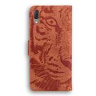 For Sony Xperia L3 Tiger Embossing Pattern Horizontal Flip Leather Case with Holder & Card Slots & Wallet(Brown) - 2