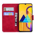 For Samsung Galaxy M30s / M21 Tiger Embossing Pattern Horizontal Flip Leather Case with Holder & Card Slots & Wallet(Red) - 3