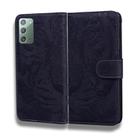 For Samsung Galaxy Note 20 Tiger Embossing Pattern Horizontal Flip Leather Case with Holder & Card Slots & Wallet(Black) - 1