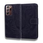For Samsung Galaxy Note 20 Ultra Tiger Embossing Pattern Horizontal Flip Leather Case with Holder & Card Slots & Wallet(Black) - 2