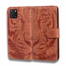 For Samsung Galaxy Note10 Lite / A81 Tiger Embossing Pattern Horizontal Flip Leather Case with Holder & Card Slots & Wallet(Brown) - 2