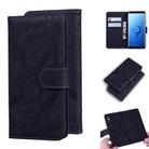 For Samsung Galaxy S9 Tiger Embossing Pattern Horizontal Flip Leather Case with Holder & Card Slots & Wallet(Black) - 1