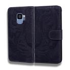 For Samsung Galaxy S9 Tiger Embossing Pattern Horizontal Flip Leather Case with Holder & Card Slots & Wallet(Black) - 2