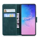 For Samsung Galaxy S10 Lite / A91 Tiger Embossing Pattern Horizontal Flip Leather Case with Holder & Card Slots & Wallet(Green) - 3