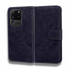 For Samsung Galaxy S20 Ultra Tiger Embossing Pattern Horizontal Flip Leather Case with Holder & Card Slots & Wallet(Black) - 2