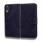 For Samsung Galaxy A20 / A30 Tiger Embossing Pattern Horizontal Flip Leather Case with Holder & Card Slots & Wallet(Black) - 2