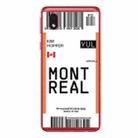 For Samsung Galaxy A01 Core Boarding Pass Series TPU Phone Protective Case(Montreal) - 1