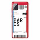 For Samsung Galaxy A31 Boarding Pass Series TPU Phone Protective Case(Paris) - 1