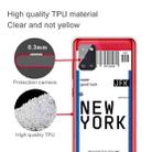 For Samsung Galaxy A51 4G Boarding Pass Series TPU Phone Protective Case(New York) - 3