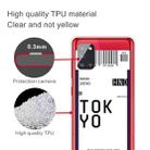 For Samsung Galaxy A51 5G Boarding Pass Series TPU Phone Protective Case(Tokyo) - 2