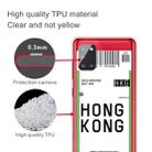 For Samsung Galaxy A71 5G Boarding Pass Series TPU Phone Protective Case(Hong Kong) - 3