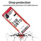 For Samsung Galaxy A71 5G Boarding Pass Series TPU Phone Protective Case(Toronto) - 2