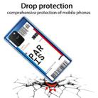 For Samsung Galaxy A91 Boarding Pass Series TPU Phone Protective Case(Paris) - 2