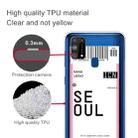 For Samsung Galaxy M31 Boarding Pass Series TPU Phone Protective Case(Seoul) - 3