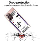 For Samsung Galaxy Note 20 Ultra Boarding Pass Series TPU Phone Protective Case(Flag Tokyo) - 2