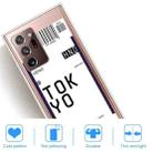 For Samsung Galaxy Note 20 Ultra Boarding Pass Series TPU Phone Protective Case(Tokyo) - 4