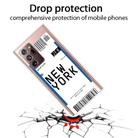 For Samsung Galaxy Note 20 Ultra Boarding Pass Series TPU Phone Protective Case(New York) - 1