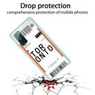 For Samsung Galaxy S20 FE Boarding Pass Series TPU Phone Protective Case(Toronto) - 2