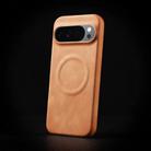 For Google Pixel 10 / Pixel 10 Pro Skin Feel Sheepskin MagSafe Magnetic Phone Case(Yellow) - 1
