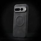 For Google Pixel 7 Pro Skin Feel Sheepskin MagSafe Magnetic Phone Case(Black) - 1