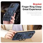 For Infinix Hot 50i / Smart 9 Double-Ring Holder PC Hybrid TPU Phone Case(Ocean Blue) - 2