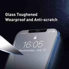 For iPhone 12 mini 2pcs Baseus 0.25mm Full-glass Frosted Tempered Film - 5