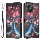 For Tecno Spark 40C Color Drawing Pattern Leather Phone Case(Butterfly Tree) - 3