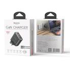 Yesido YC98C 65W Three-port Fast Charger, Plug:EU Plug with Type-C to Type-C Cable(Black) - 7