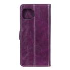 For OPPO F17 Pro Retro Crazy Horse Texture Horizontal Flip Leather Case with Holder & Card Slots & Photo Frame & Wallet(Purple) - 3