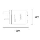 Yesido YC146 67W Fast Charger with Telescopic Type-C Cable, Plug:UK Plug(Black) - 2