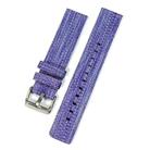 18mm xDfind Nylon Canvas Watch Band(Dark Purple) - 3