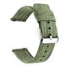 20mm xDfind Nylon Canvas Watch Band(Army Green) - 2