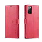 For Samsung Galaxy S20 FE 5G / S20 Lite LC.IMEEKE Calf Texture Horizontal Flip Leather Case, with Holder & Card Slots & Wallet & Photo Frame(Red) - 1